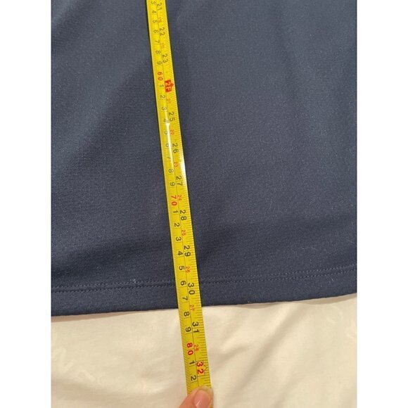 NIKE SHIRT ATHLETIC MEN ADULT XL BLUE ACTIVEWEAR DRY FIT  1/4 ZIP UP TRACK - Picture 9 of 10